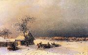 Ivan Aivazovsky Moscow in Winter from the Sparrow Hills oil painting picture wholesale